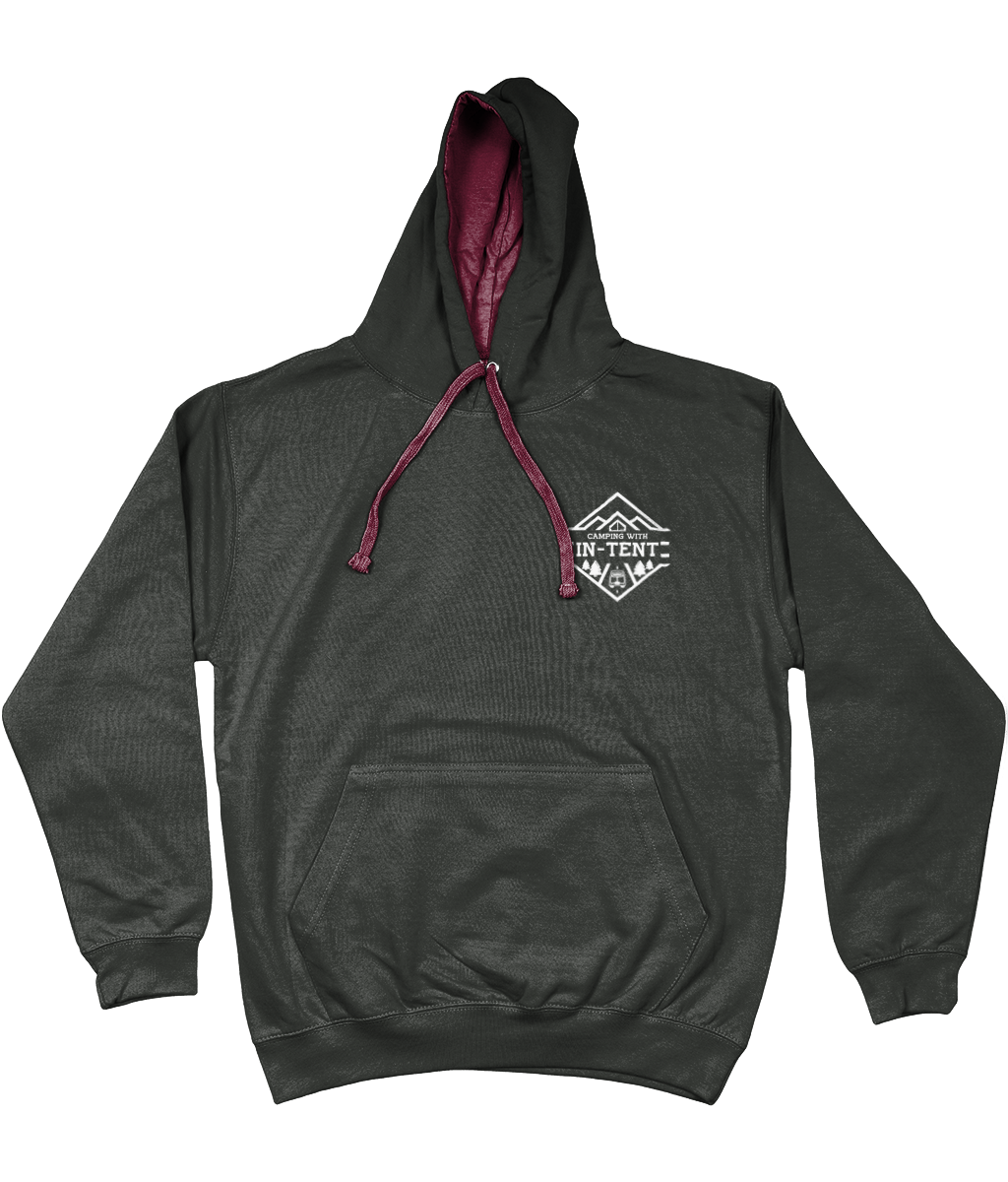 Camping with Intent Hoodie (2 tone)