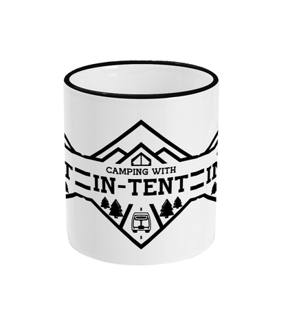 two tone Camping With Intent Mug