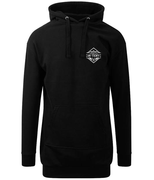 longline hoodie (Black)