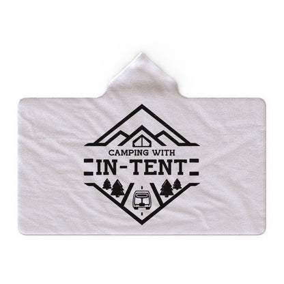 camping with intent hooded wrap around towel